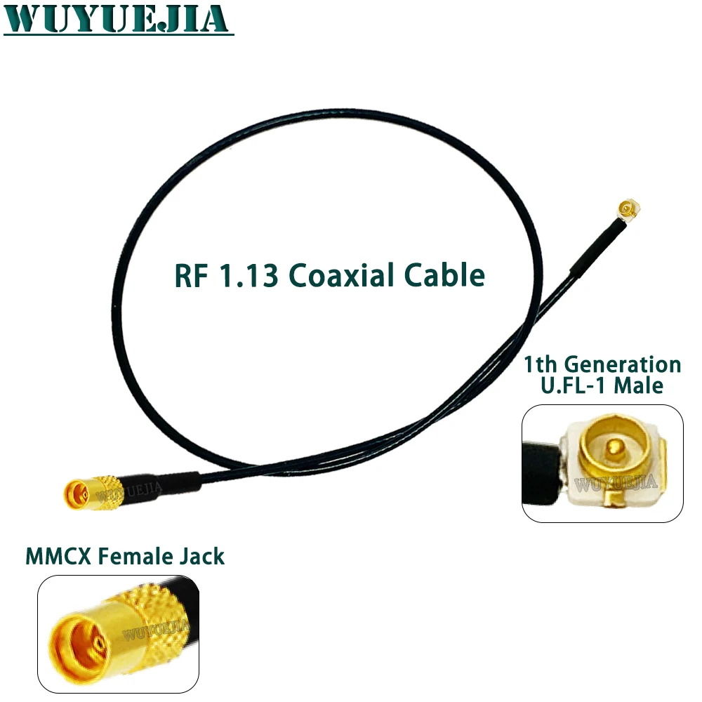 Фото Штекер MMCX к UFL1 или гнезду MHF-4 50 Ом Адаптер коаксиального кабеля RF113 Спецификация для устройств беспроводной связи и Интернета вещей №5