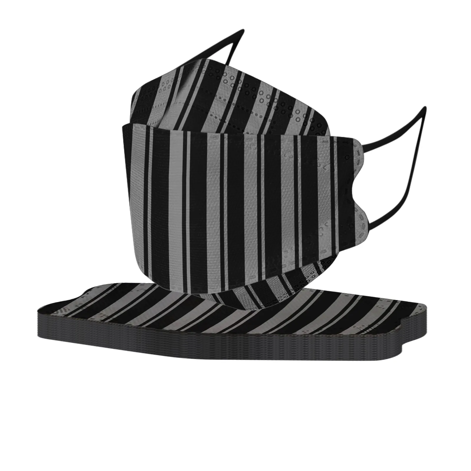 10 шт. одноразовые маски для взрослых с геометрическим принтом |