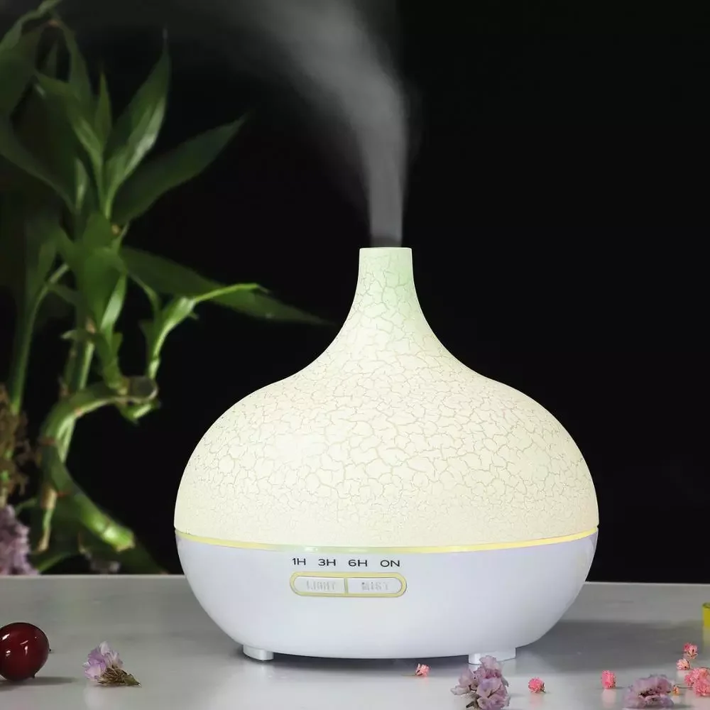 

Wood Grain Aroma Diffuser Ultrasonic Cool Mist Air Aromatherapy Humidifier for Home Office Essential Oil Diffuser