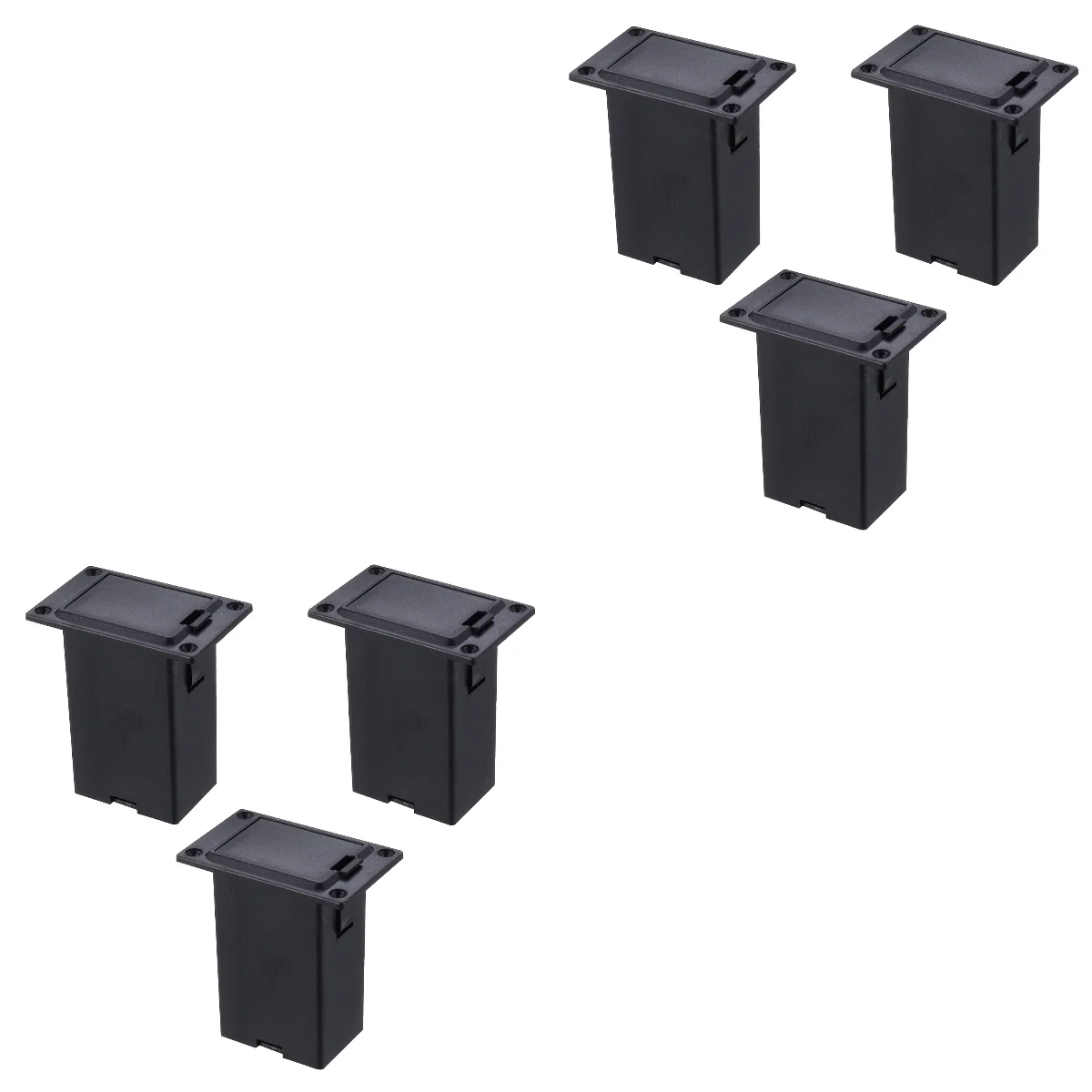 

Guitar Bass Box Pickup Holder Cover Case Active Compartmentstorage 9V Acoustic Switch