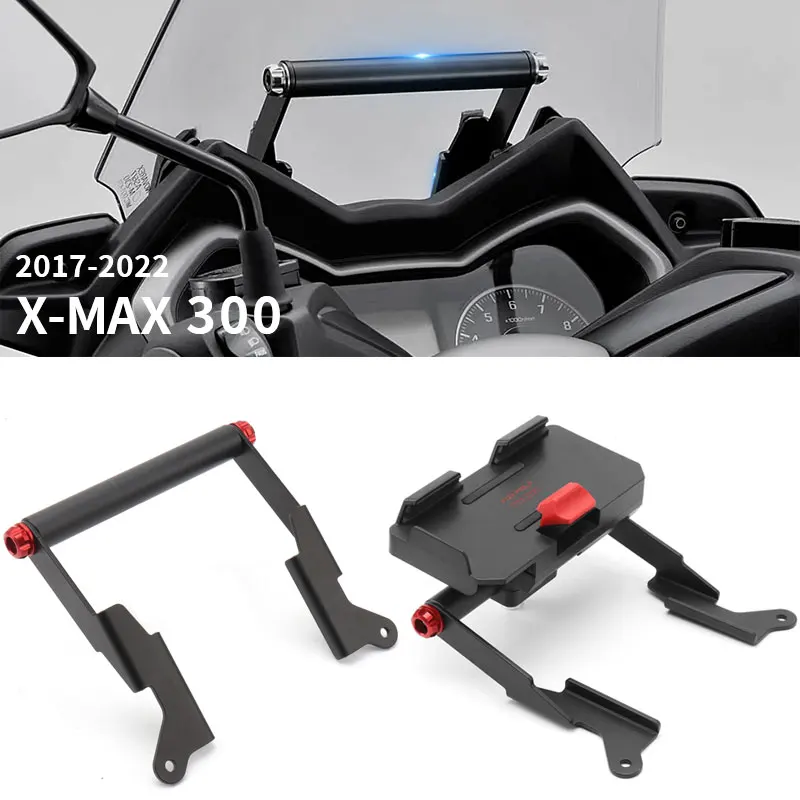 Крепление GPS подходит для Yamaha X-Max300 X-MAX300 XMAX300 XMAX 300 2017-2022 держатель телефона на