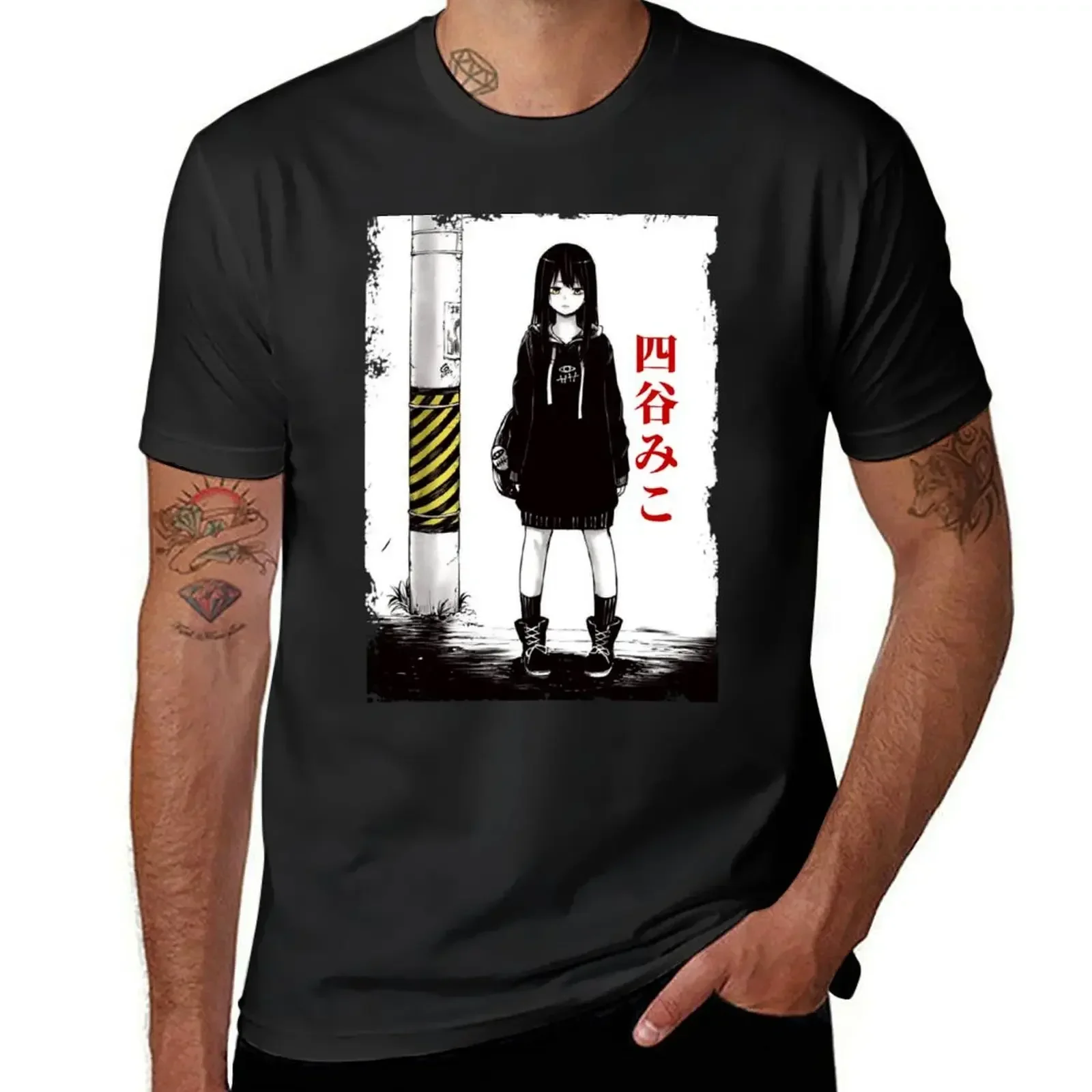 Футболка Miko Yotsuya измерико Чан заготовки Мужская футболка наряды для мужчин