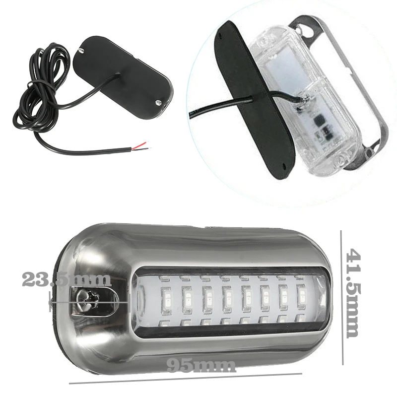 Погружной Светильник Для Лодки Водонепроницаемый Светодиодный Морской Фонарь