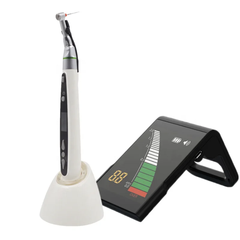 Белый светодиодный эндометр беспроводное снижение контр-угол эндомотор лечение