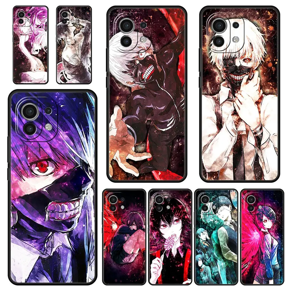 

Tokyo Ghoul Anime Kaneki Ken Phone Case For Xiaomi Poco X3 NFC M3 F3 M4 X4 Mi Note 12 Pro 10 11 Lite 10T 5G 11T 11X 9T 11i Cover