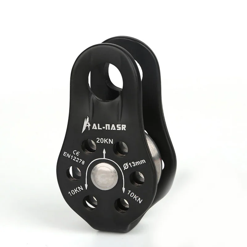 

Outdoor adventure caving single pulley crossing rock climbing high-altitude mountaineering equipment zip line pulley
