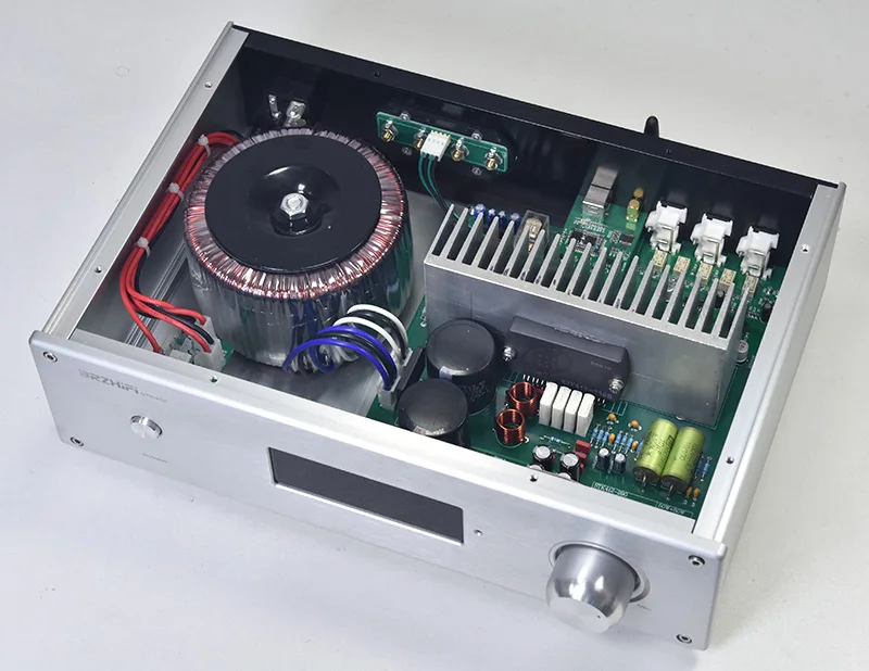 

120WX2 thick film STK412-530/JVC8007 Bluetooth 5.0 remote control fever sound power amplifier