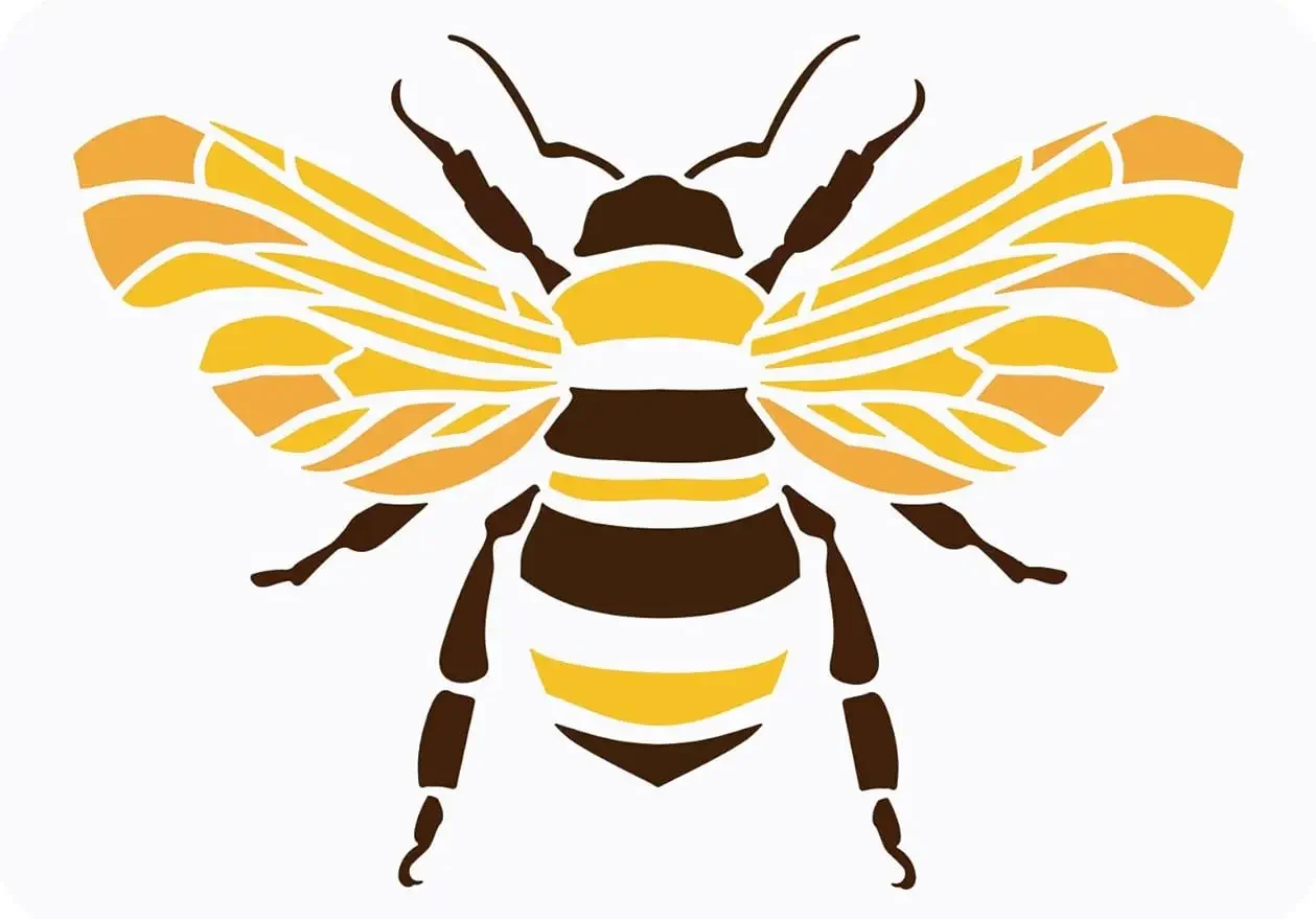 

Пластиковый трафарет Beebeecraft Datura Bumblebee 8.3x11.7 дюйма