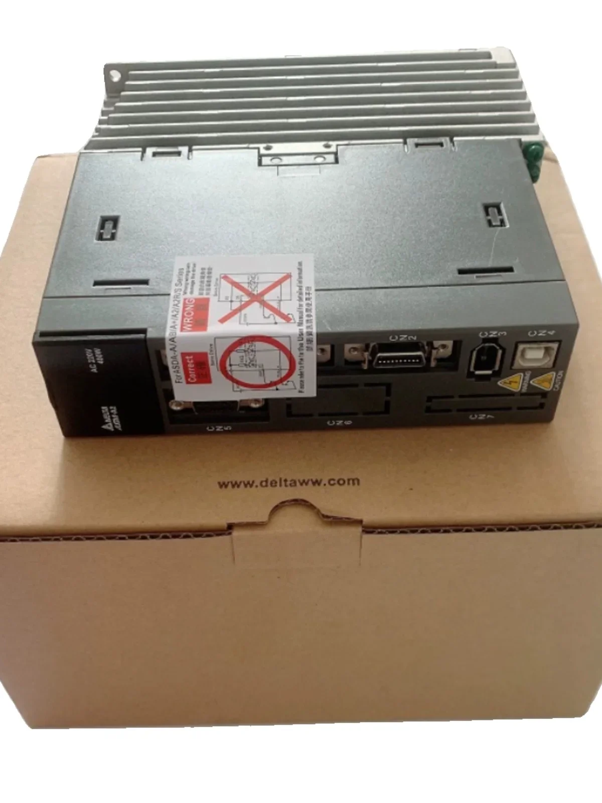 Серводвигатель Delta DELTA 750W/A2 Series ECMA-C10807/10907RS/SS/RH/SH