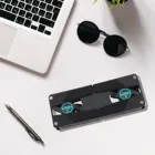 Складной двойной вентилятор охлаждения радиатора компьютера ноутбука USB охладитель ноутбука