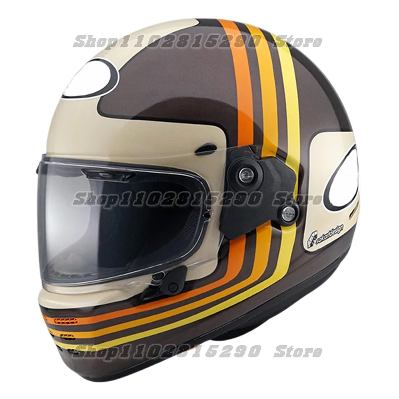 

High-strength Fiberglass Motorcycle Helmet Retro Helmet Kart Racing Helmet NEO Full Face Helmet Fashion Gray ,Capacete