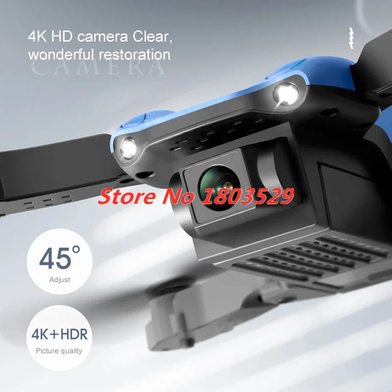 Мини-карманный дрон складная 4K HD камера радиоуправляемый квадрокоптер вертолет