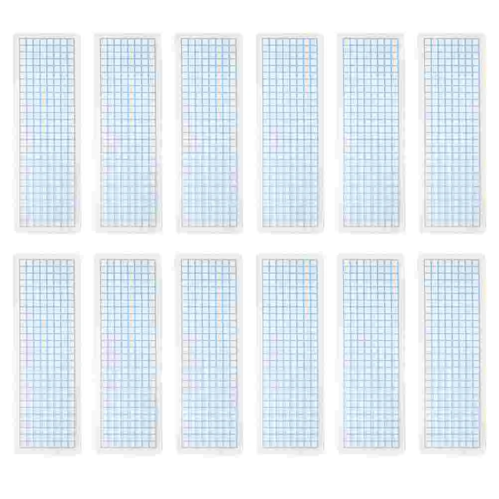 

40 Pcs Office Tape Boards Plastic Washi Cards Bookmark Washi Tape Cards Washi Tapes Boards Tape Storage Boards Scrapbook Tape