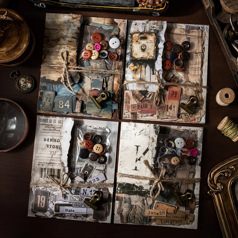 

Блокноты My Junk Journals, набор из 4 штук