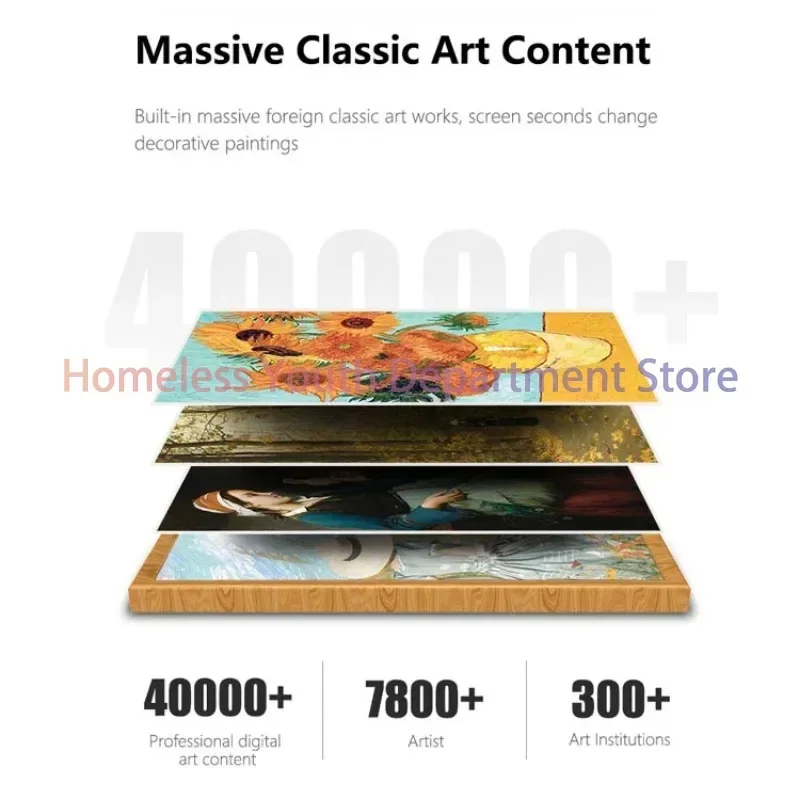 Оптовая продажа 21 5-дюймовый Wi-Fi 4k Hd настенное видео цифровая фоторамка ЖК-экран Ips