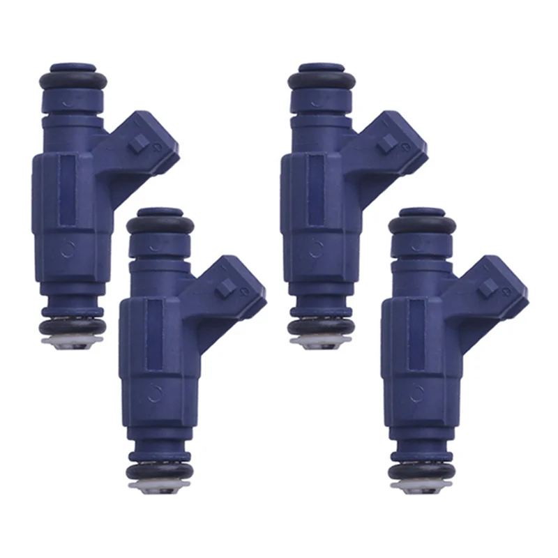 4 шт. топливная форсунка с турбонаддувом для Audi A4 2001-2006 VW Passat 1.8L 2000-2005 0280156065 06B 133551 М