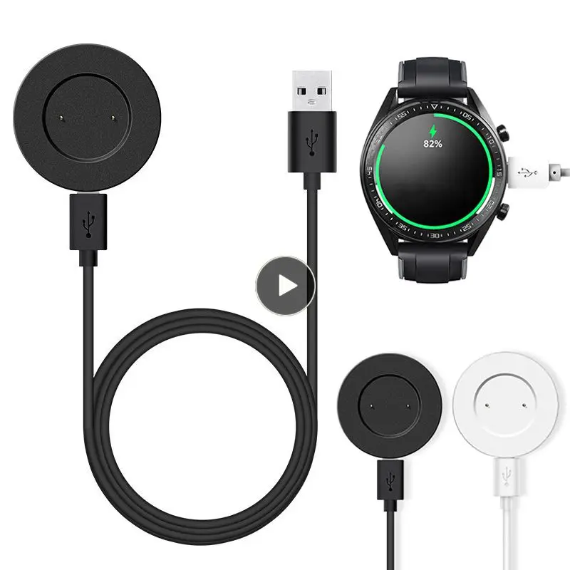 

Base Adapter Charging Cradle Fast Charging Wireless Watch Charger Magnetic Smart Watch Dock Charger Usb Charge Cable 120cm