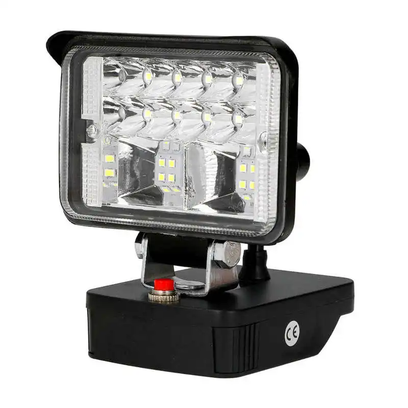 

Lithium Battery LED Lamp Wide Range Lighting Work Light Strobe + Steady Portable Good Heat Dissipation Conversion For