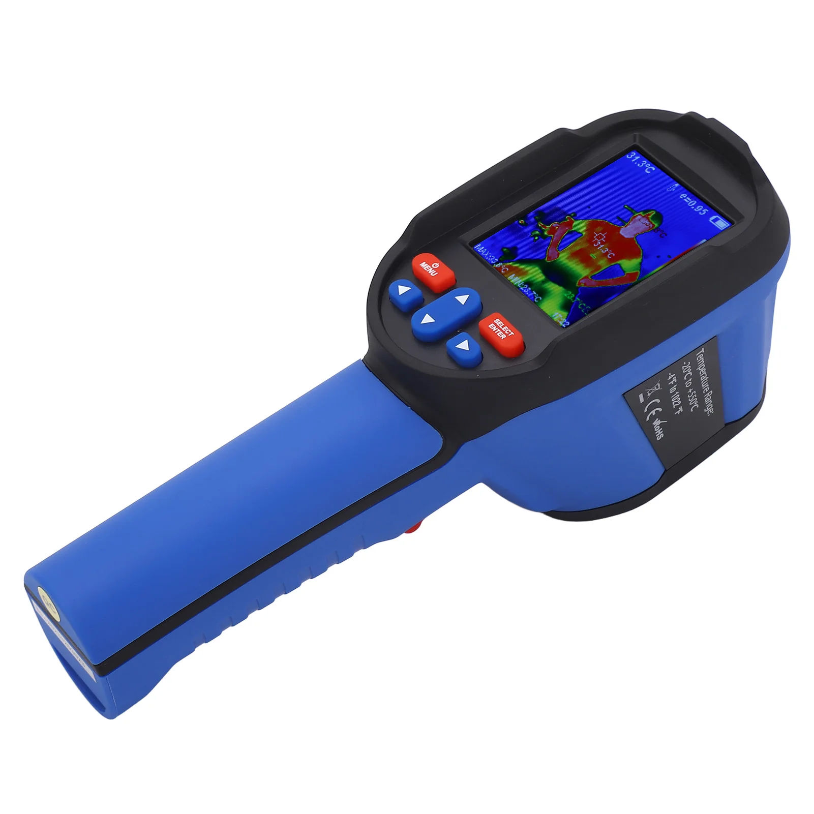 Тепловизор Инфракрасная камера 2 8-дюймовый цветной TFT-экран от 20 ℃ до 550 Ручной