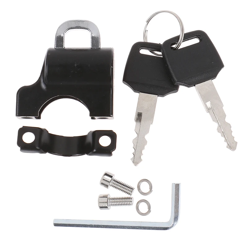 

Anti-theft Helmet Lock Security Portable7/8''22mm For Motorcycle Handlebar Lock