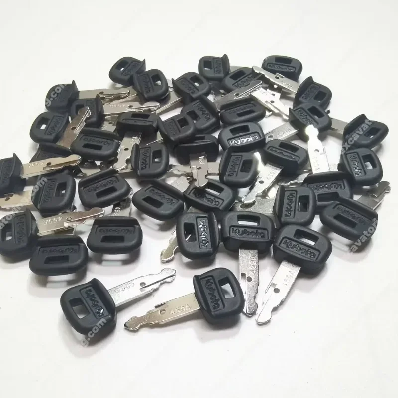 Запчасти для экскаватора Kubota 10 шт., ключ зажигания, стартовый ключ ...
