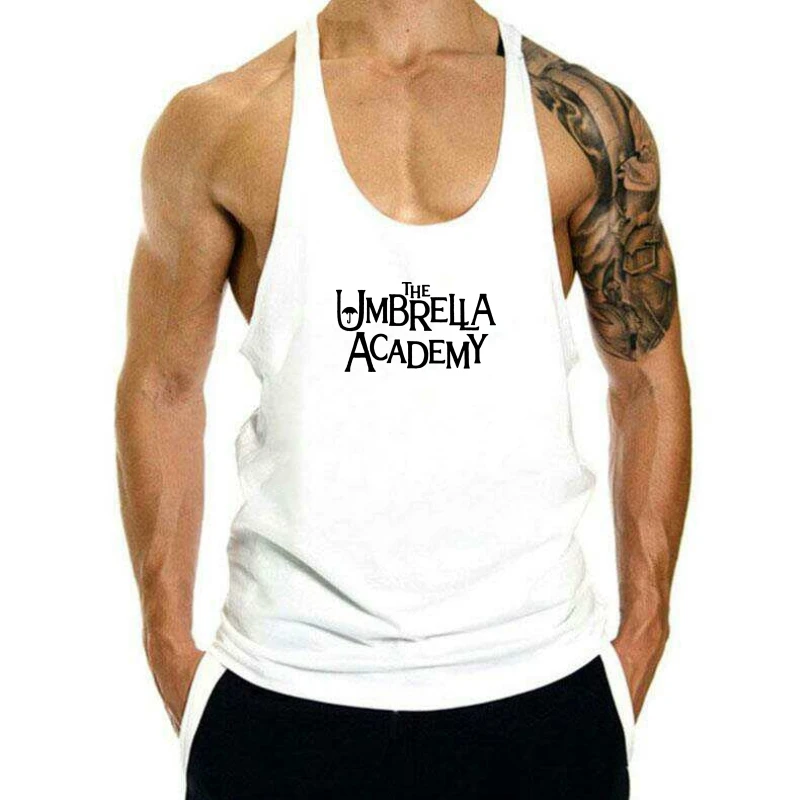 

Leisure Unisex Umbrella Academy tank top men Summer Soft Slim tank top men