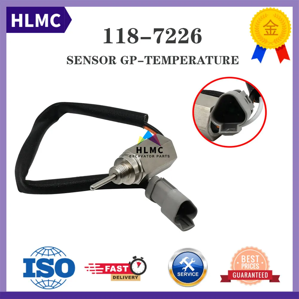 1187226 гидравлический датчик давления экскаватора D6R D7R D8R воды и охлаждающей