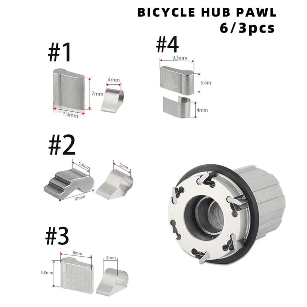 

Велосипедная храповая система Freehub 6 Pawl 3 Pawls универсальная Кассета из нержавеющей стали для горного и дорожного велосипеда храповая кассета...