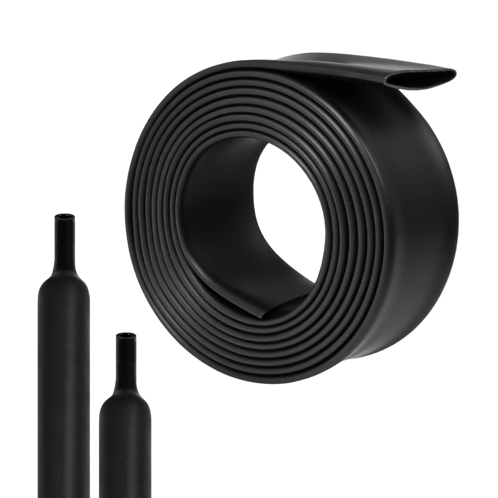 

Термоусадочная трубка черная 3:1 PE 1 м