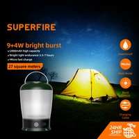 superfire t31 portable searchlight whitewarm light outdoor camping usb rechargeable equipment travel waterproof work night lamp