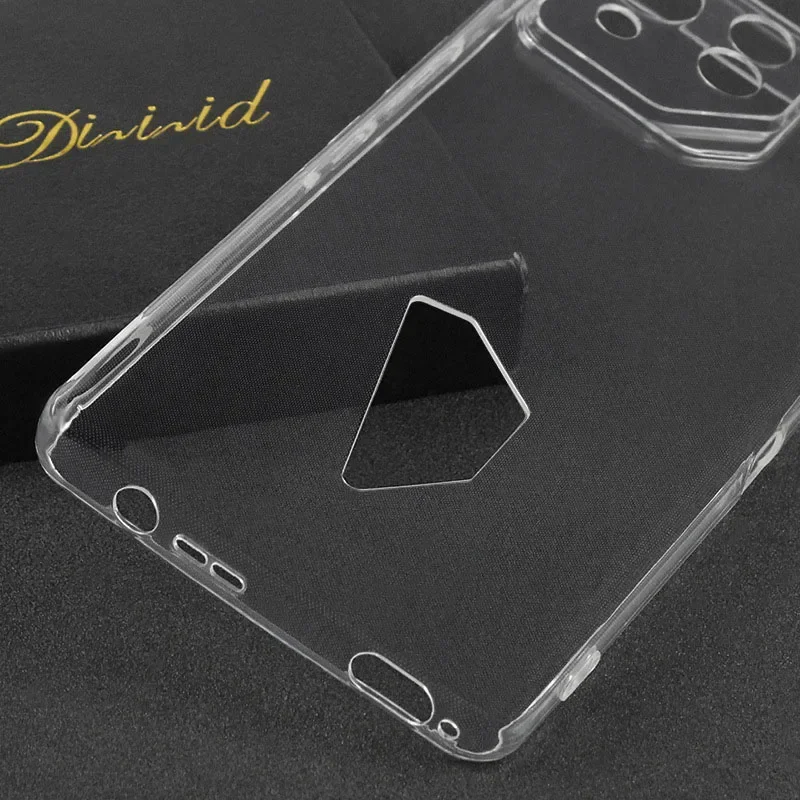 Простой тонкий мягкий прозрачный чехол из ТПУ для телефона Asus ROG 8 Pro 7 6 5 3 rog8 rog7 rog65G