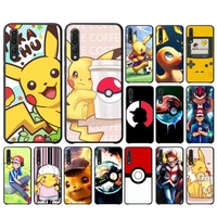bandai pokemon pikachu phone case for huawei p30 40 20 10 8 9 lite pro plus psmart2019