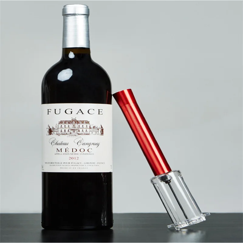

Wine corkscrew bar essential tools air pump red wine corkscrew household kitchen utensils red wine cork extractor