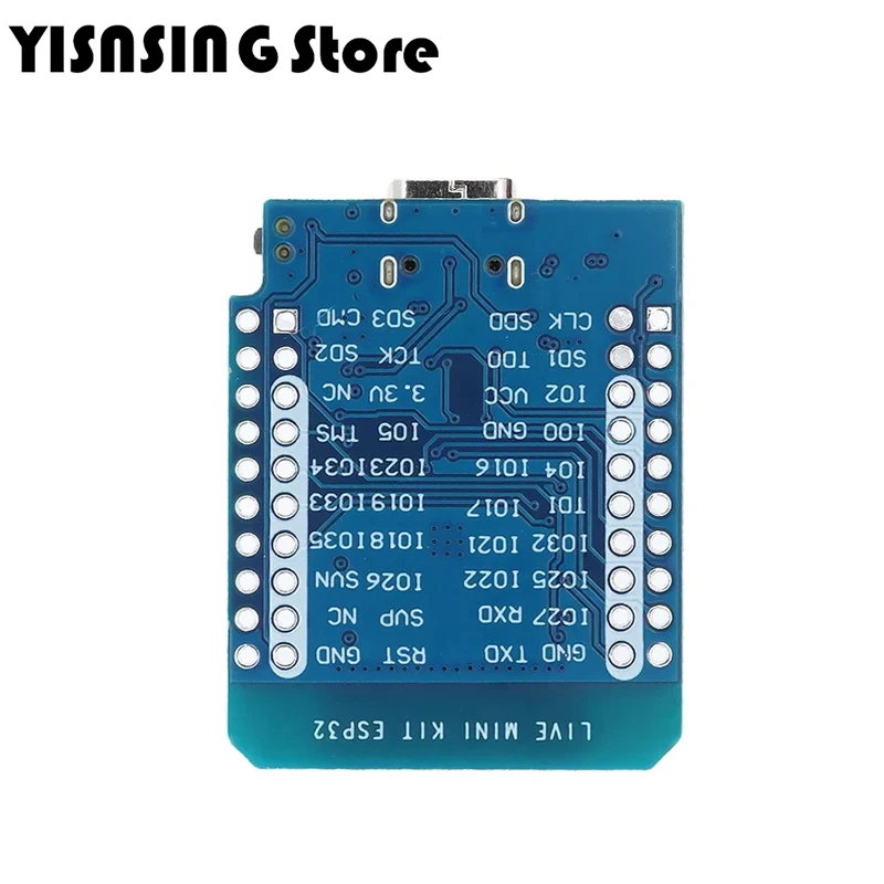 Фото D1 MINI ESP32 WiFi Bluetooth ESP-32 CH9102 Последовательный чип Интернет вещей Макетная плата для Arduino №3