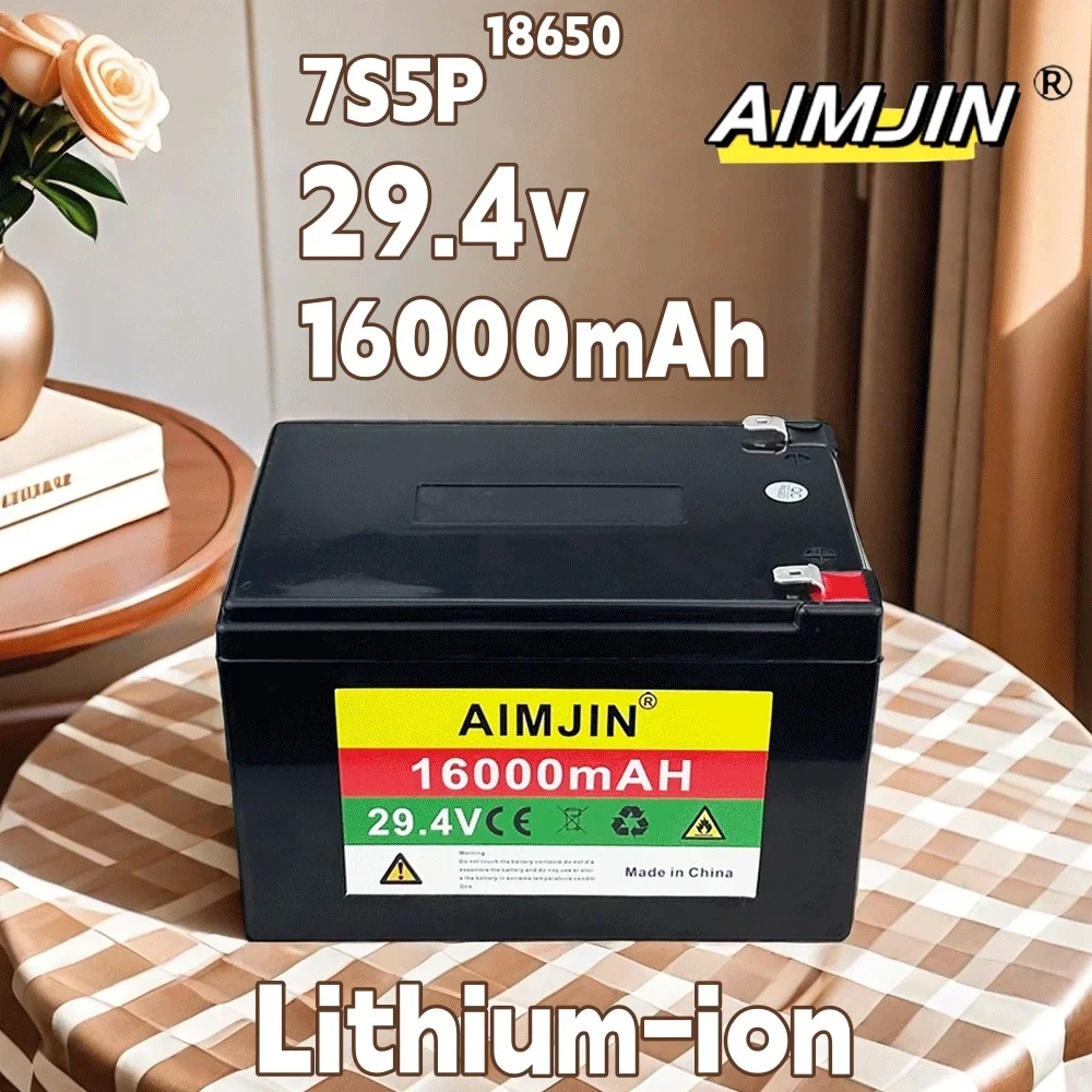 Литий-ионный аккумулятор 7s5p 29 4 в 16 Ач 18650 имеет Встроенный BMS и большой емкости