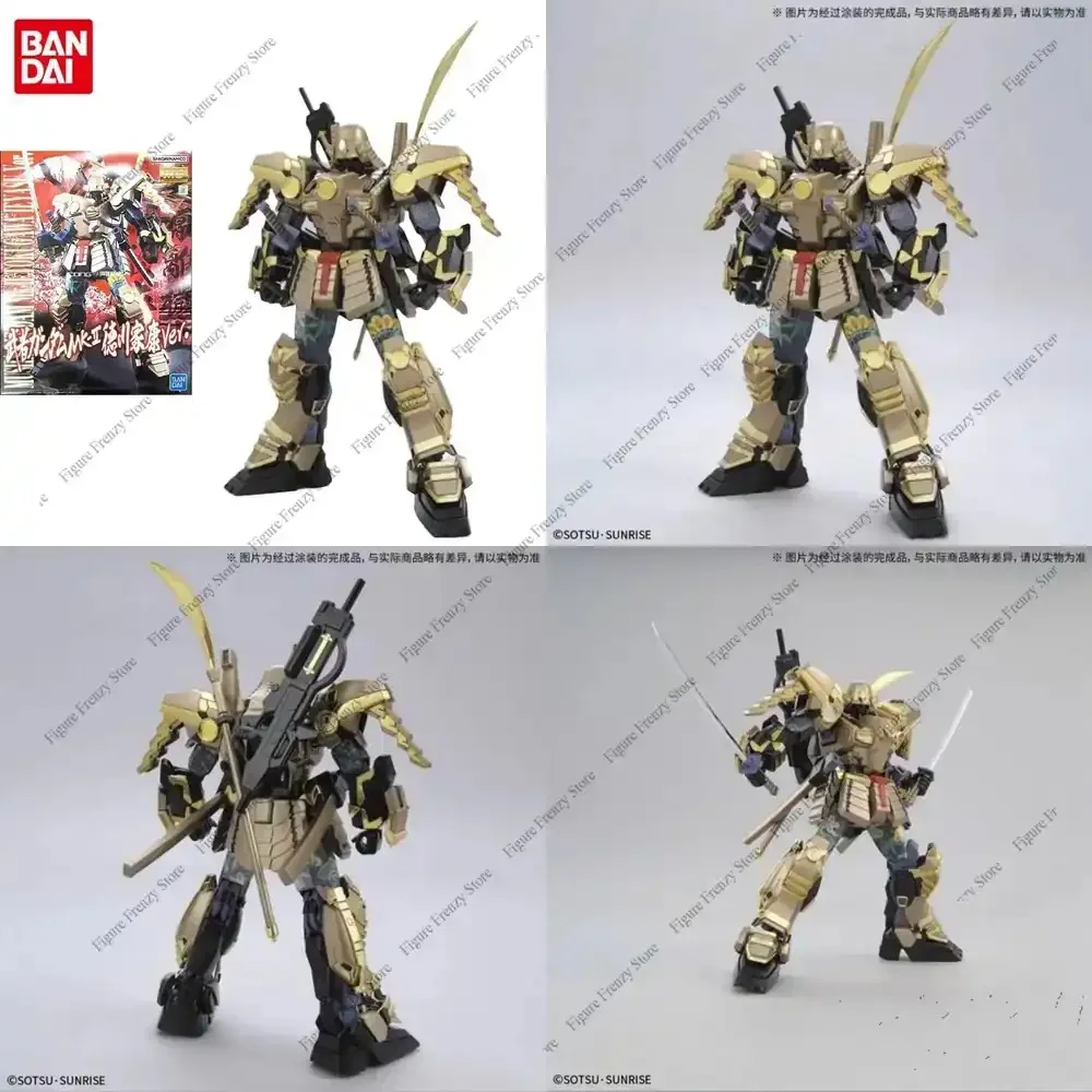 Фото Специальное предложение: Оригинальный конструктор Bandai Gundam MG 1/100 MUSHA GUNDAM Mk-II TOKUGAWA IEYASU VER, фигурка, игрушка, подарок №1