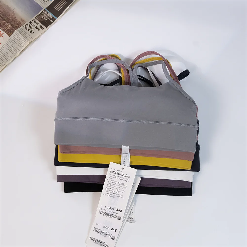 Yoga Female Lingerie Y Type Sports Bra Top Naked Fitness Brasier Home Clothes Solid Sexy Women Clothing Underwear with Logo