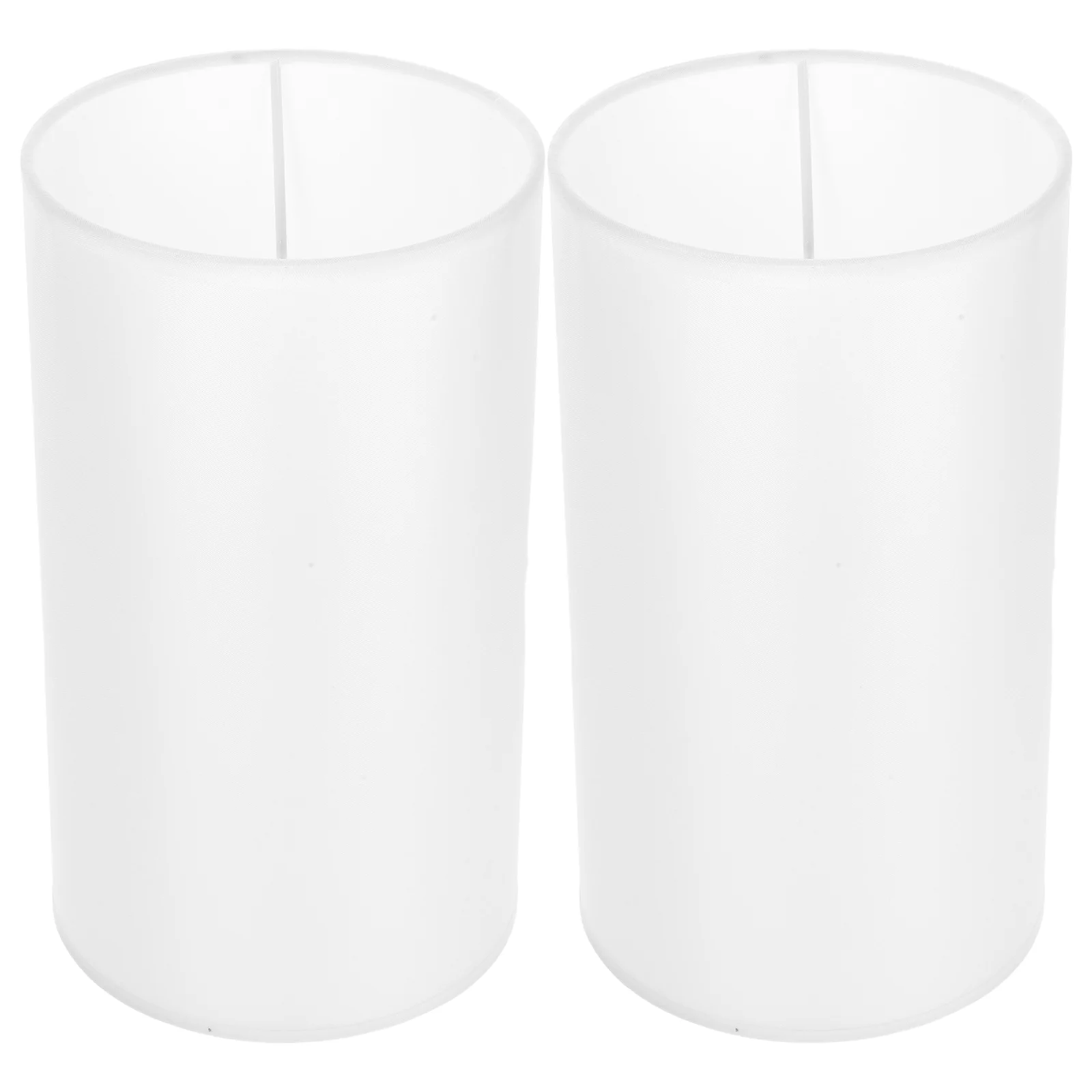 

2 Pcs House Accessories Home Cloth Lamp Shade Small Lampshade Light Accessory Covers Fabric Floor