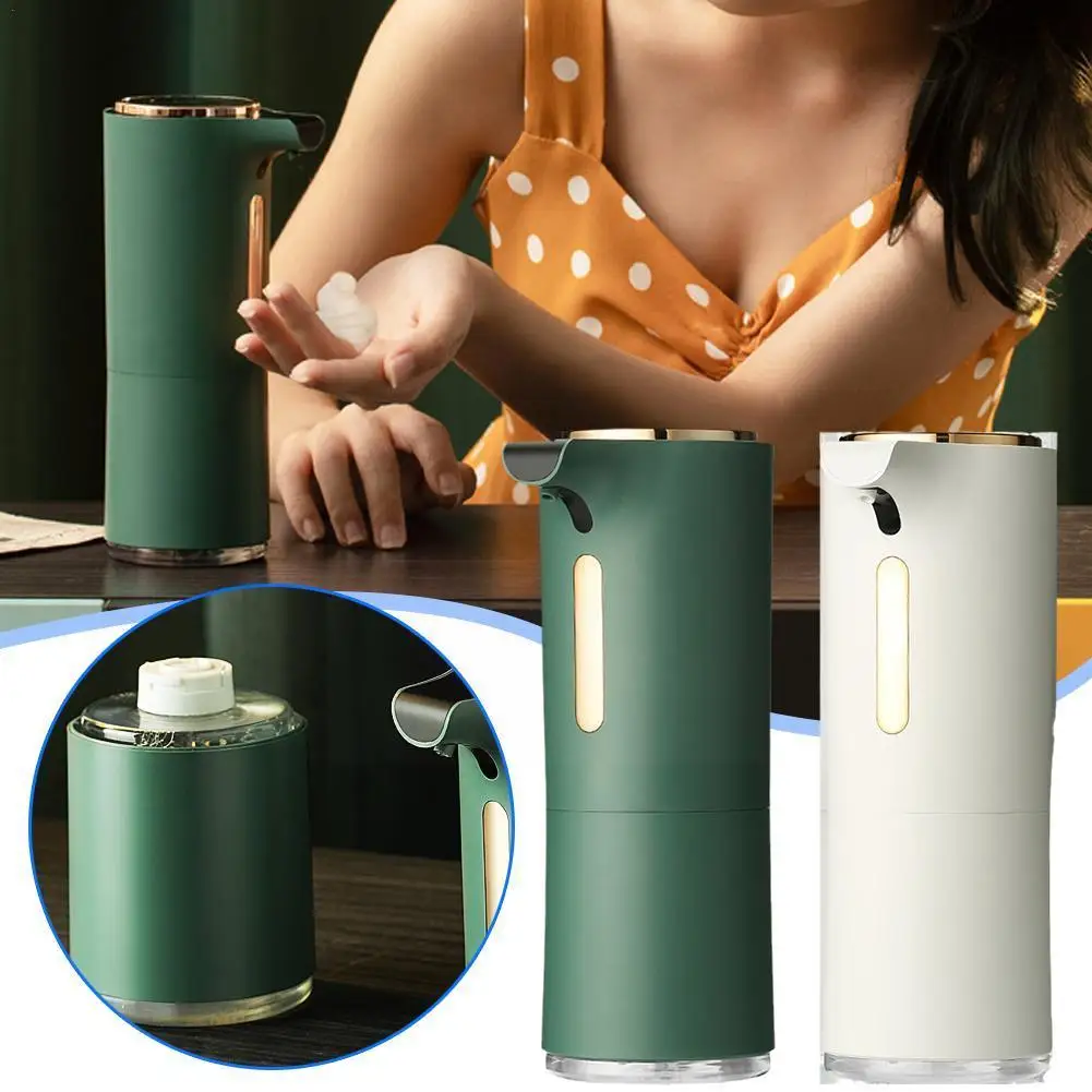 

Foam Soap Dispenser Automatic Touchless Sensor USB 250ml Foam Foam Soap Smart Infrared Infrared Dispenser Machine Induction L2F8
