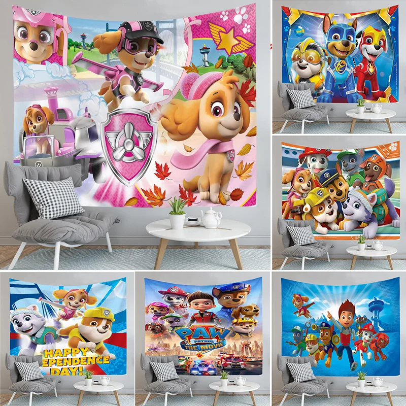 Гобелен в стиле м/ф «Щенячий патруль»