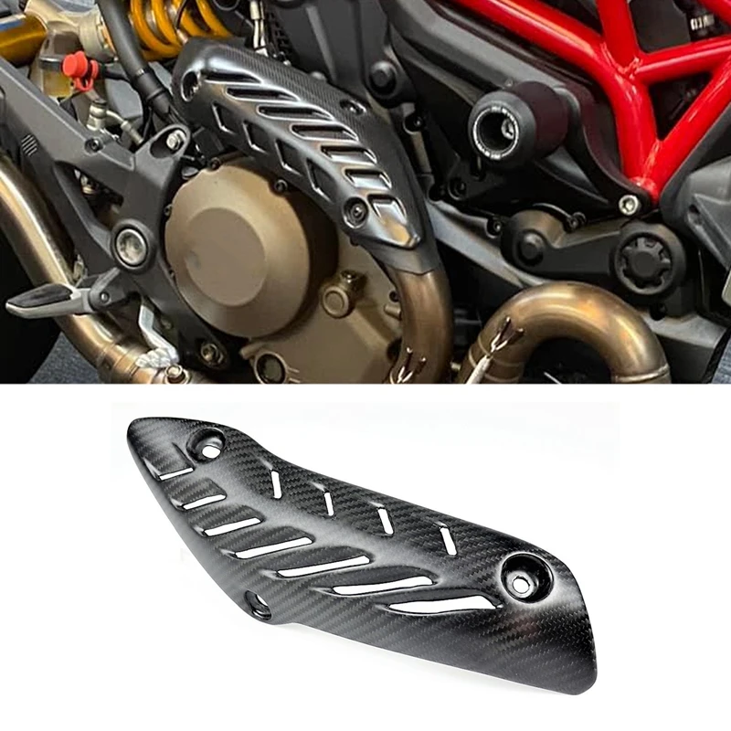 

Для Ducati Monster 8211200 2014-2020 выхлопной тепловой экран, защитная крышка глушителя, защитные крышки глушителя