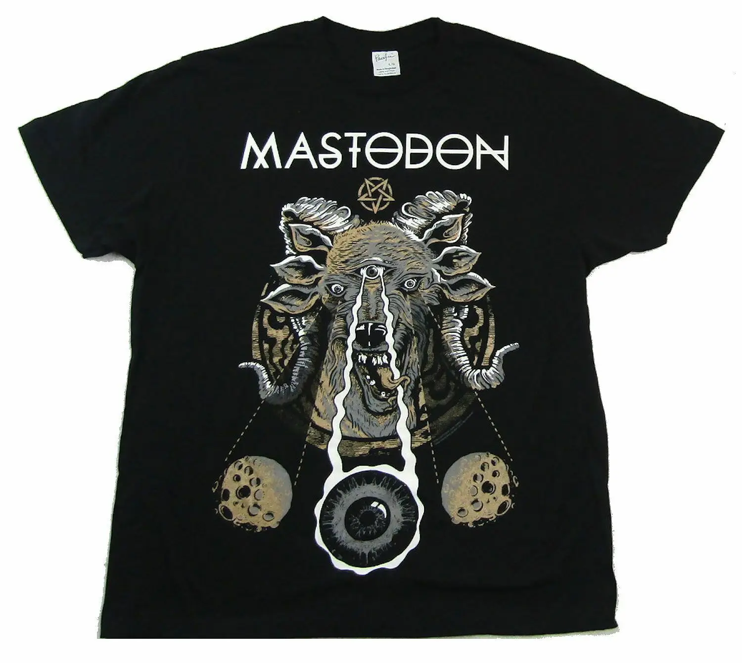 

Mastodon Weird Goat 2015 Tour Oct-Dec Black T Shirt New Band Merch