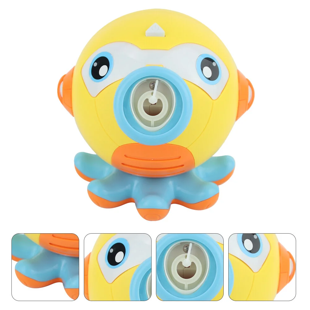 

Manufacturing Machine Octopus Shape Bubble Making Musical Blower Kids Blowing Toy