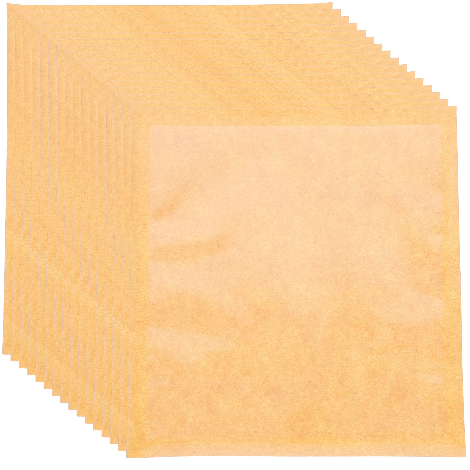 

100 Pcs Biscuit Sealable Bags Packaging Bread Container Kraft Paper Heat Cookies