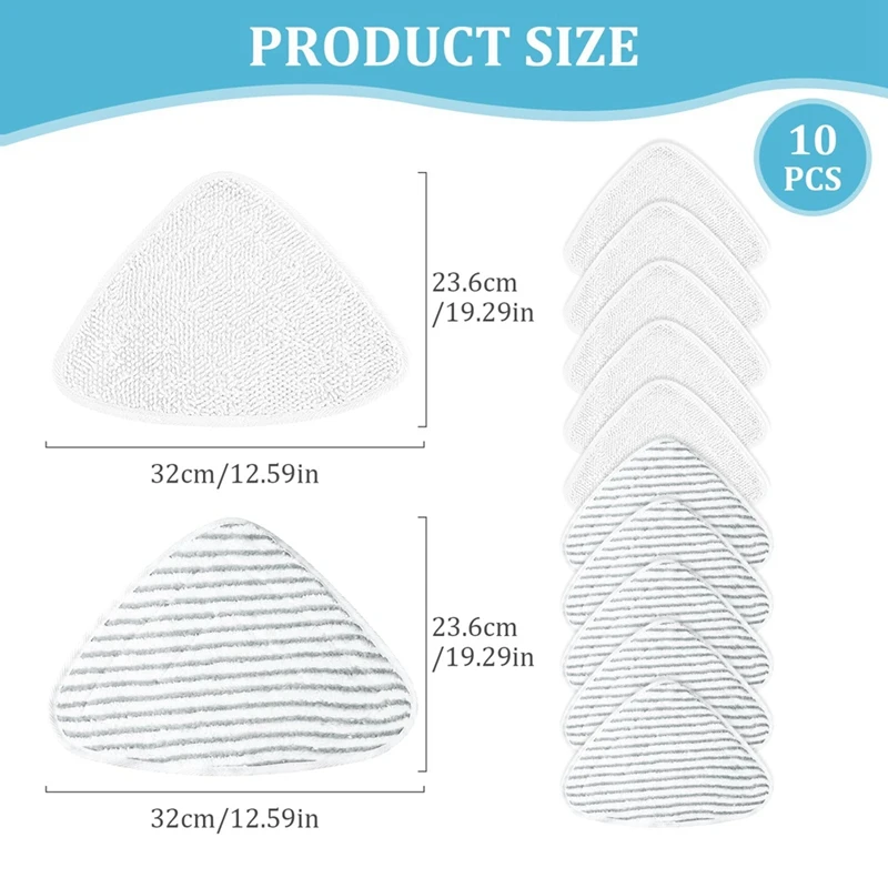 11 сменных крышек для пароочистителя Vileda сменная Крышка и парового очистителя Plus