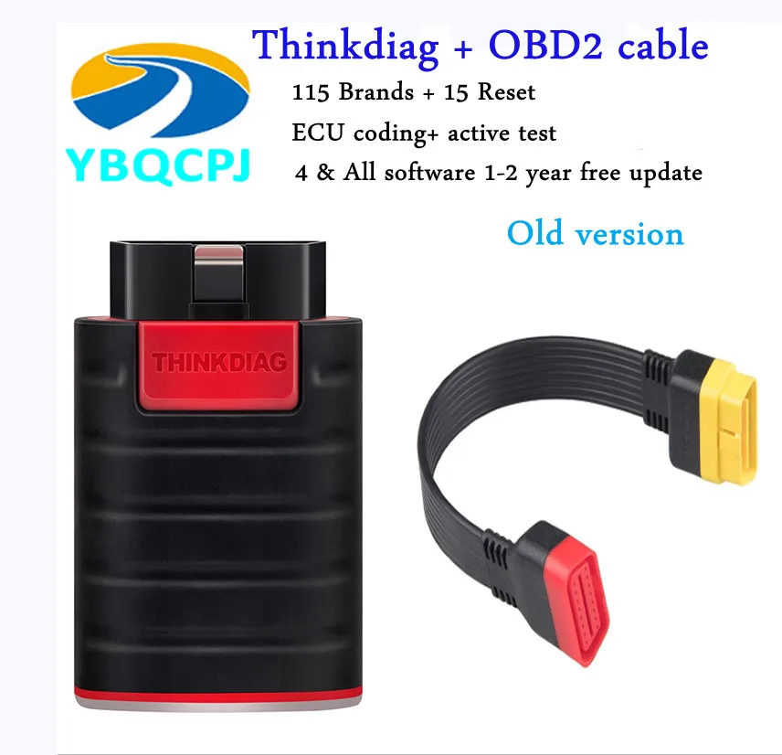 

2023 THINKCAR Thinkdiag Old Version with Full Software 1 Year Update System OBD2 Diagnostic Tool Active Test ECU Coding