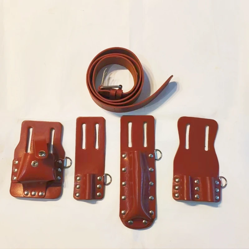 1 комплект леса из натуральной кожи набор ремней для инструментов 4 кожаных