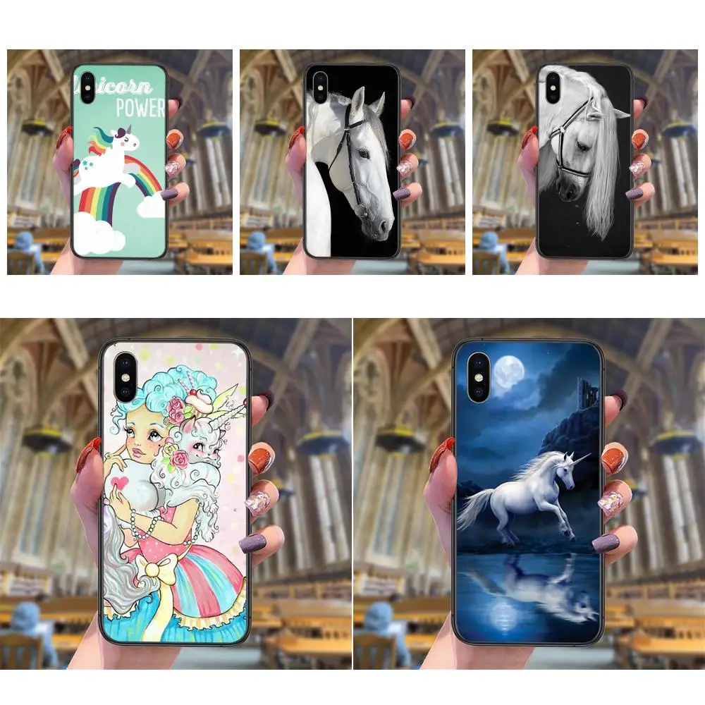 

Fantasy Horse Unicorn Enfant For iPhone 13 12 11 Pro Max 8 6S 7 Plus XS XR Mini 5S SE 2022 7P 6P Cell Phone Fundas