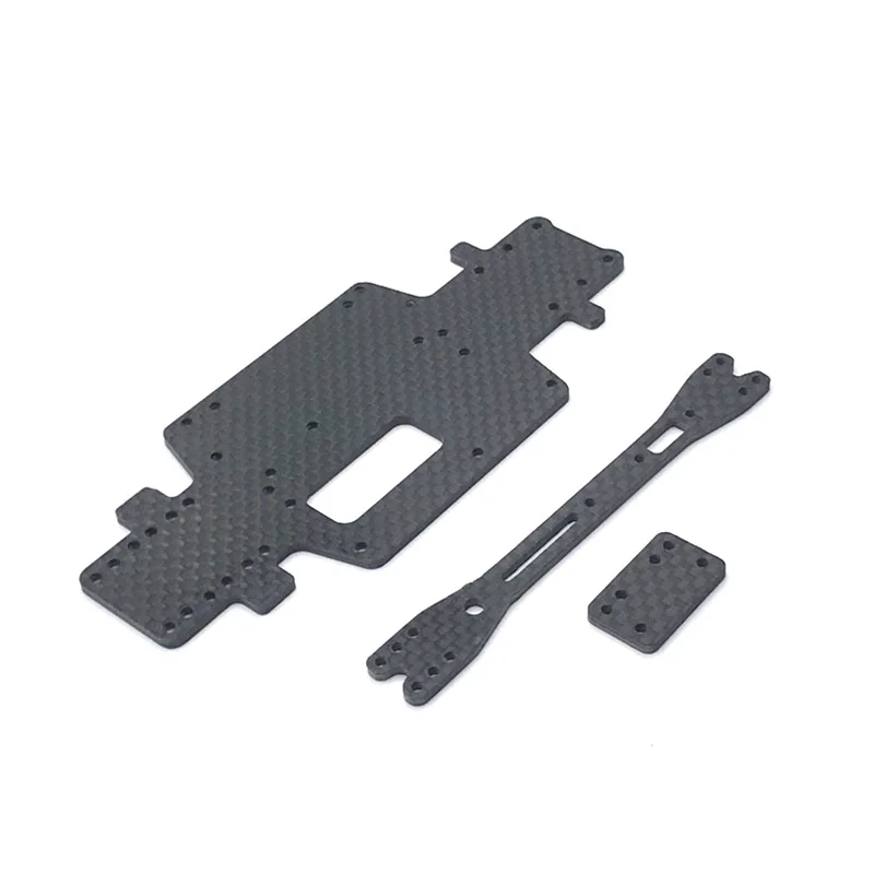 

Wltoys 1/28 284131 k979 k989 k999 пульт дистанционного управления автомобиль металлический обновленный углеродное волокно Нижняя пластина