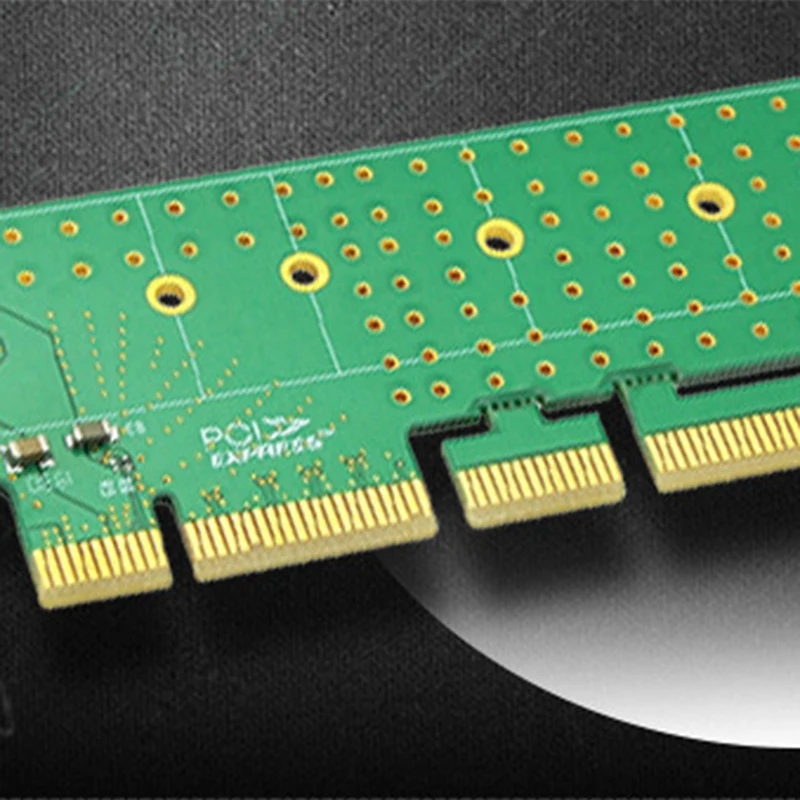 Карта адаптера твердотельного накопителя Pcie4.0 к M.2NVME SSD X4X8X16 поддерживает сервер